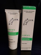 Better Better Fortify Remineralizing Toothpaste Fresh Mint .85 oz