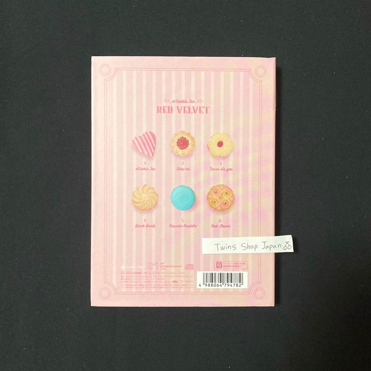 Red Velvet Cookie Jar First Limited Edition + 2 Photocard + Big