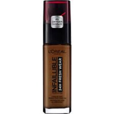 L'Oreal Infallible 24HR Foundaion Espresso 30ml ~ Brandneu authentisch ~ UK-Verkäufer