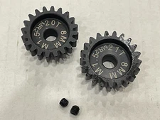 20T 21T M1.5 Mod 1.5  Pinion Gear 8mm Shaft  for 1/5 Traxxas X-Maxx