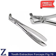 Surgical Tooth Extraction Forceps Fig79 Lower Wisdom Molar Extracting Instrument