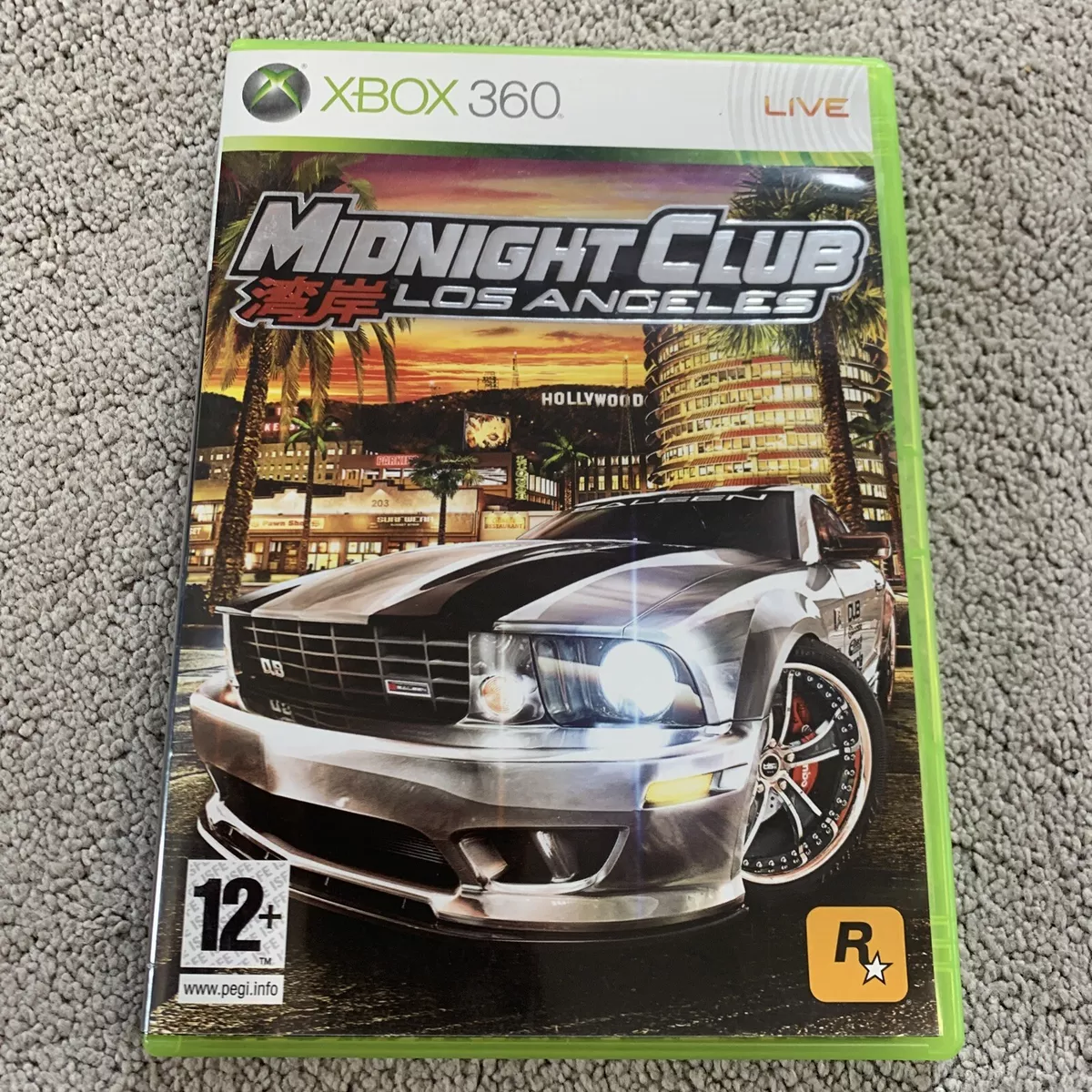 XBOX 360 Midnight Club Los Angeles MAP Manual Game eBay