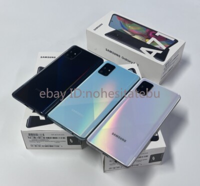Samsung Galaxy A71(4G) SM-A715F/DS 128GB 6.7'' New Unopened Multicolor Unlocked