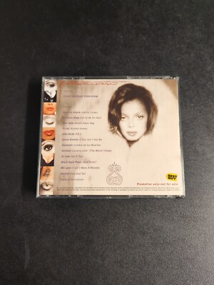 Janet Jackson The Velvet Rope World Tour 1998 CD 2-Disc Set Best