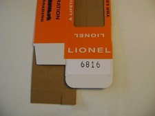 Lionel 6816 Bulldozer Car Licensed Reproduction Window Box