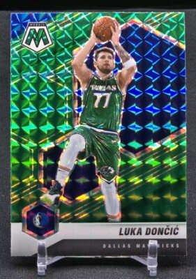 2020 Luka Doncic #47 Green Mosaic