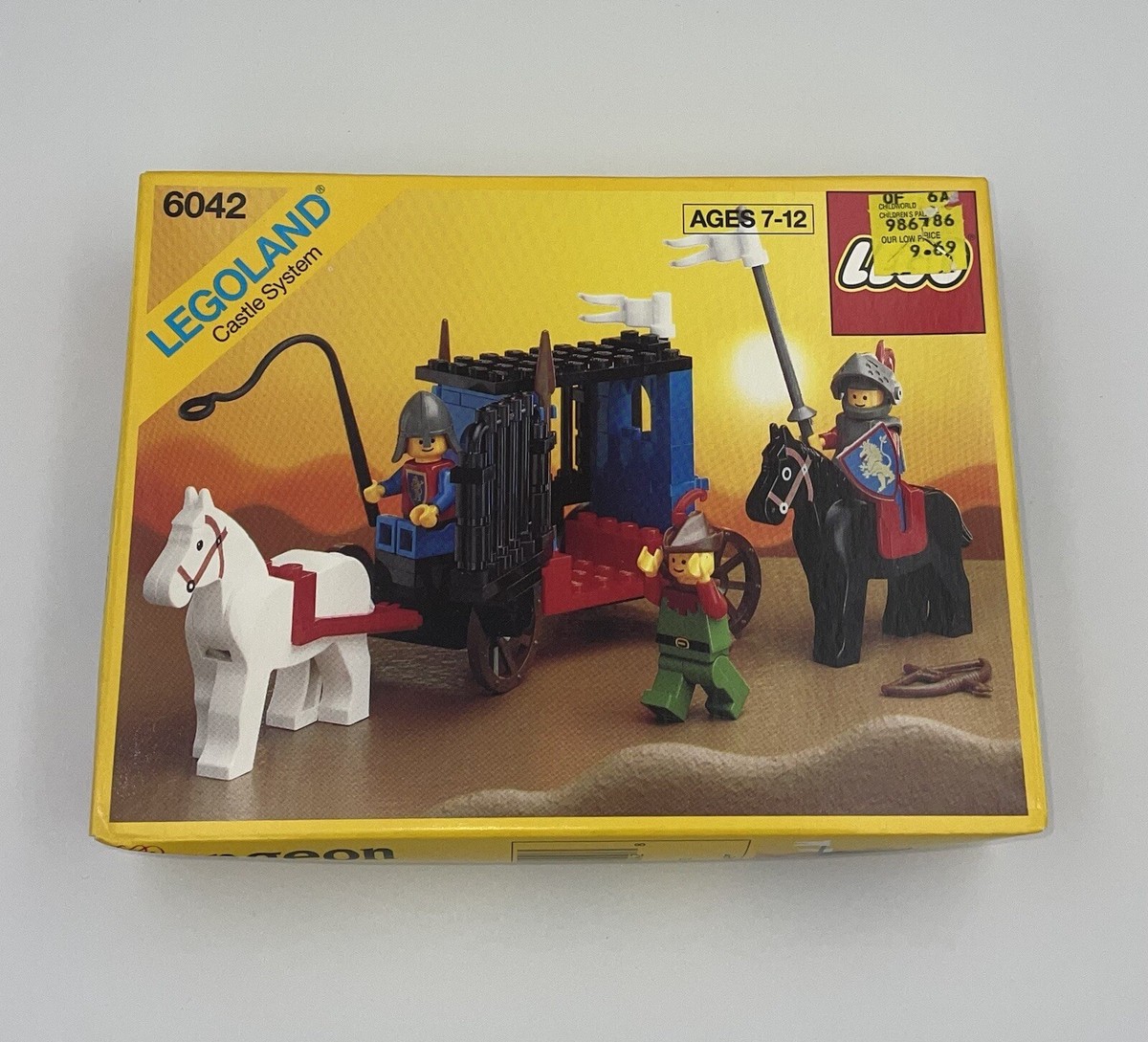 ミニカゴ LEGO 6042 Castle Crusaders Dungeon Hunters New and Sealed from