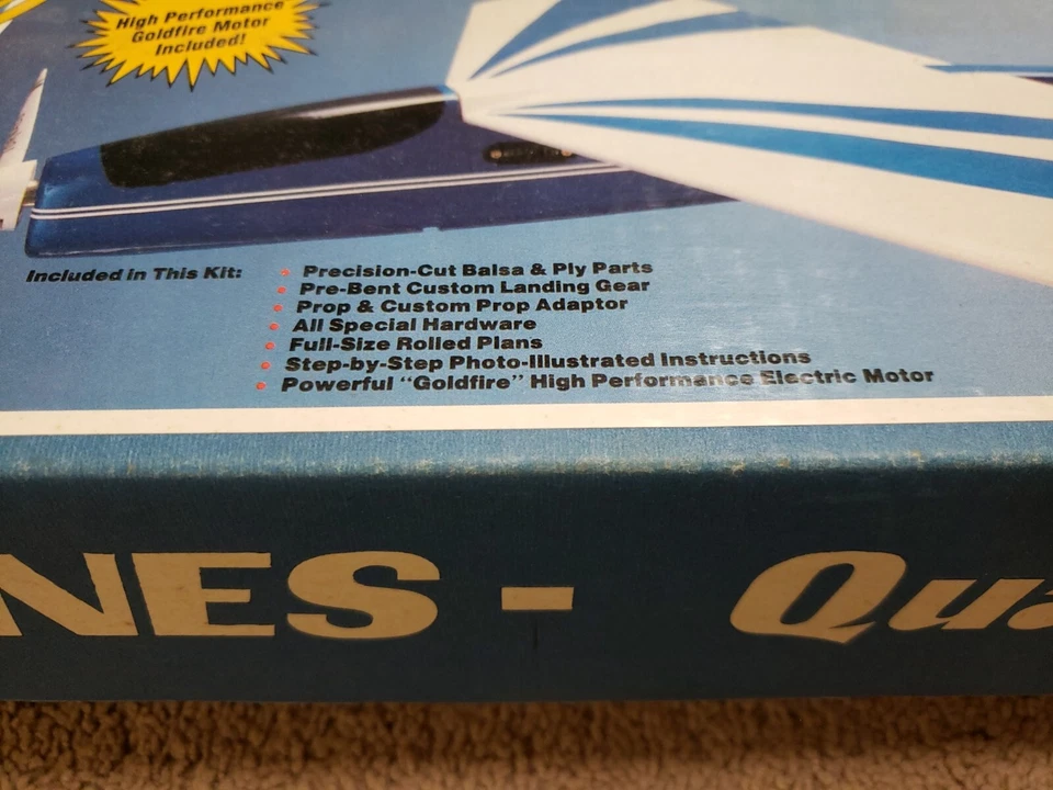 GREAT PLANES - Electro Streak 44" wingspan plane w/Goldfire motor - New - Image 4 of 4