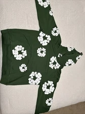Denim Tears Hoodie “GREEN” Size L - Brand New And Sealed 