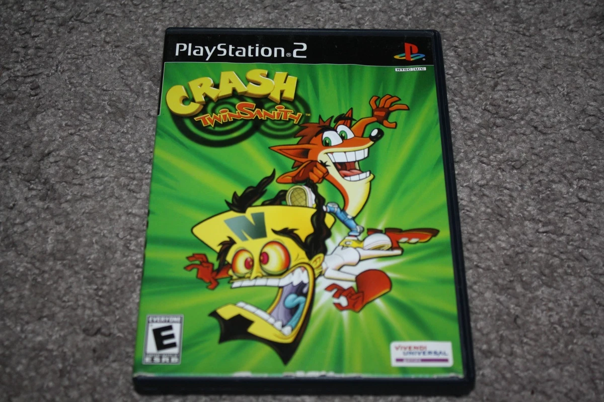 Jeu Sony PS2 Crash Twinsanity (version Allemande) - Bon état