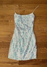 B. Darlin Sequence White Bodycon Dress Size Large