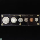 Canada 1962 Mint Set in a Holder Includes 4 Silver Coins & 2 others
