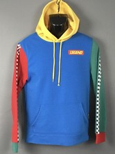 Brooklyn Cloth Hoodie Mens Small Multicolor Legend Graphic Pullover Sweatshirt