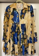 HILMA DRESS - SÉZANE X FARM RIO Size 34 US size 2 