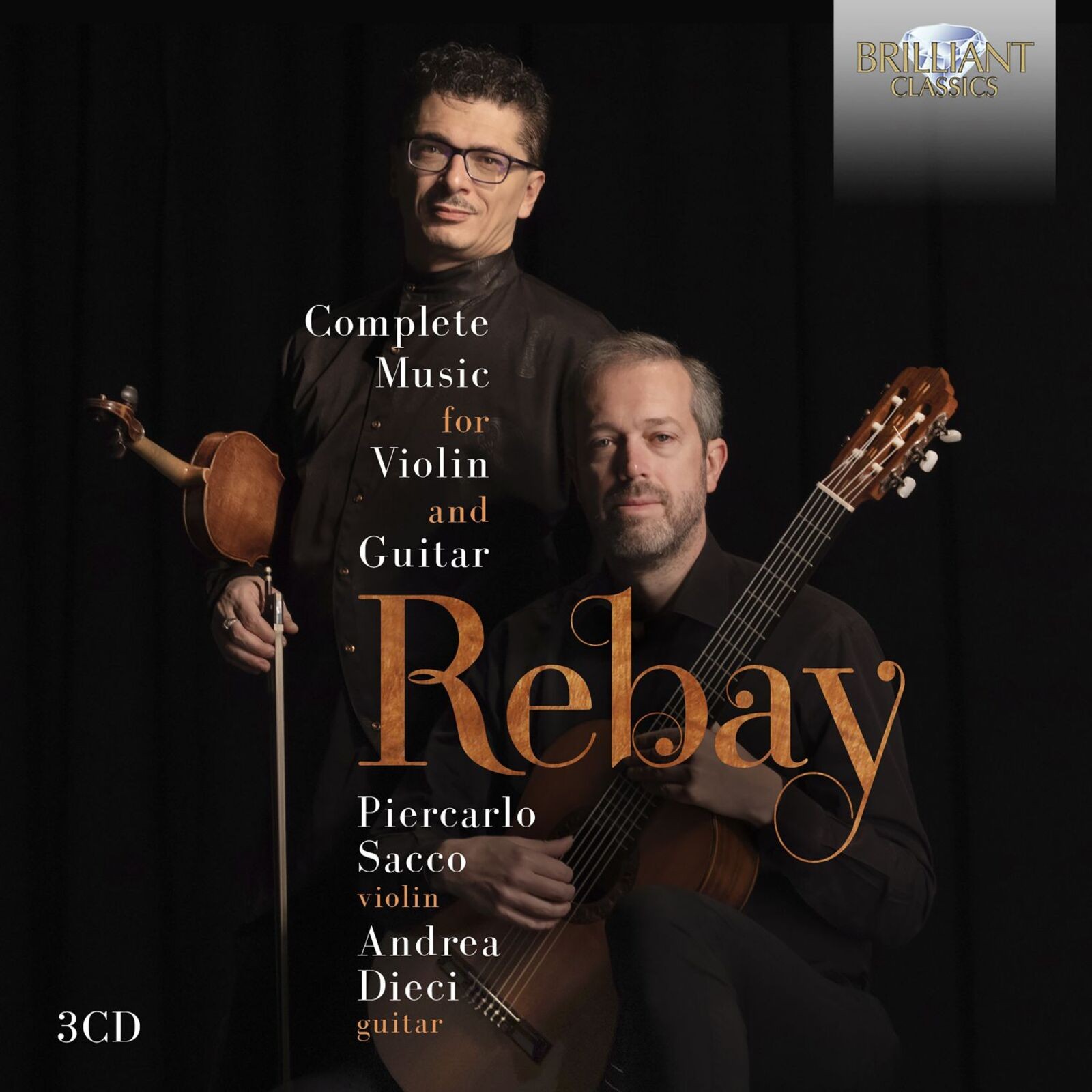 96176 Andrea Dieci/Piercarlo Sacco Rebay: Complete Music For Violin and Guitar