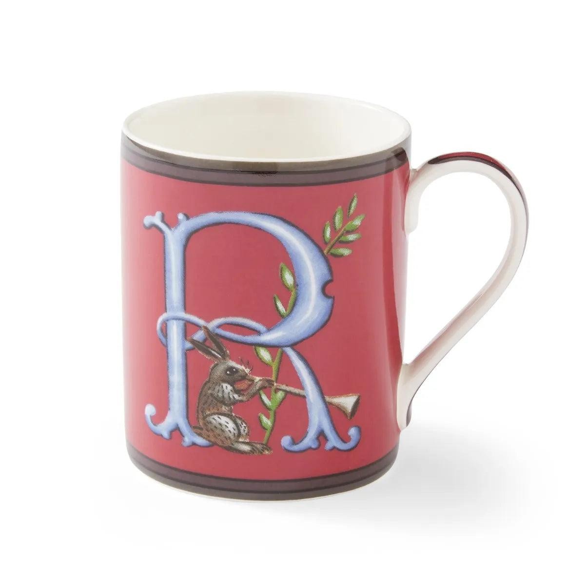 Spode Kit Kemp Alphabet R Mug