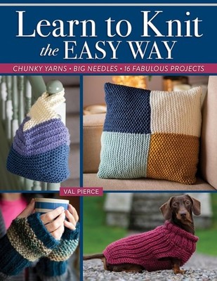 LEARN TO KNIT THE EASY WAY by PIERCE, VAL Paperback Self Help Business