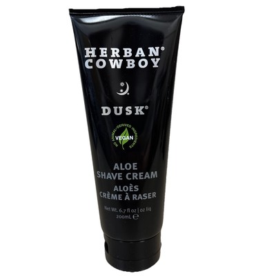 Dusk Shaving Cream  Aloe 6.7 oz By Herban Cowboy
