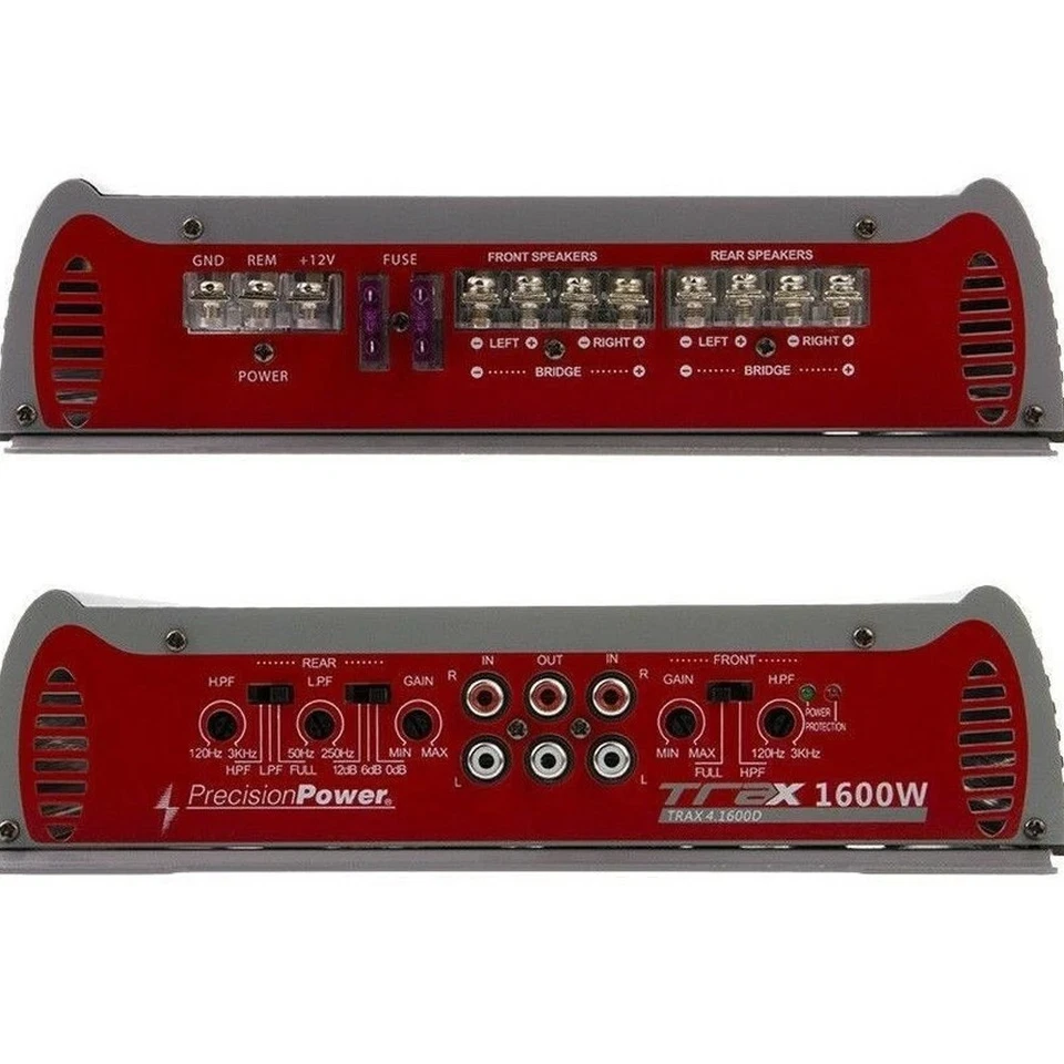 Amplificador 1600W y altavoces delanteros/traseros JBL 6x8" para Ford F-150, F-250 1997-2014 Foto 4 de 4