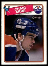 1988-89 O-Pee-Chee Craig Muni #236 VIEW SCAN
