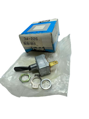 Pollak 34-226 Toggle Switch On-Off, 12-24VDC **Free Shipping**