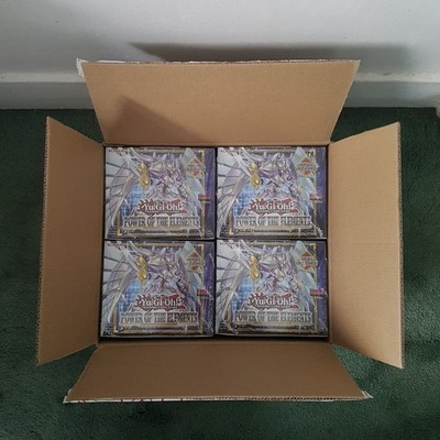 Yugioh Power Of The Elements (24 Packs) Booster Box 1. Auflage Englisch