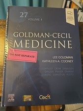 Goldman-Cecil Medicine, 2-Volume Set 27 ed, Brand New, Free shipping in the US