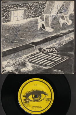   EP 1981 Strull SAME Unit Art Records GERMAN ELECTRO NEW WAVE ROCK Autogramme  