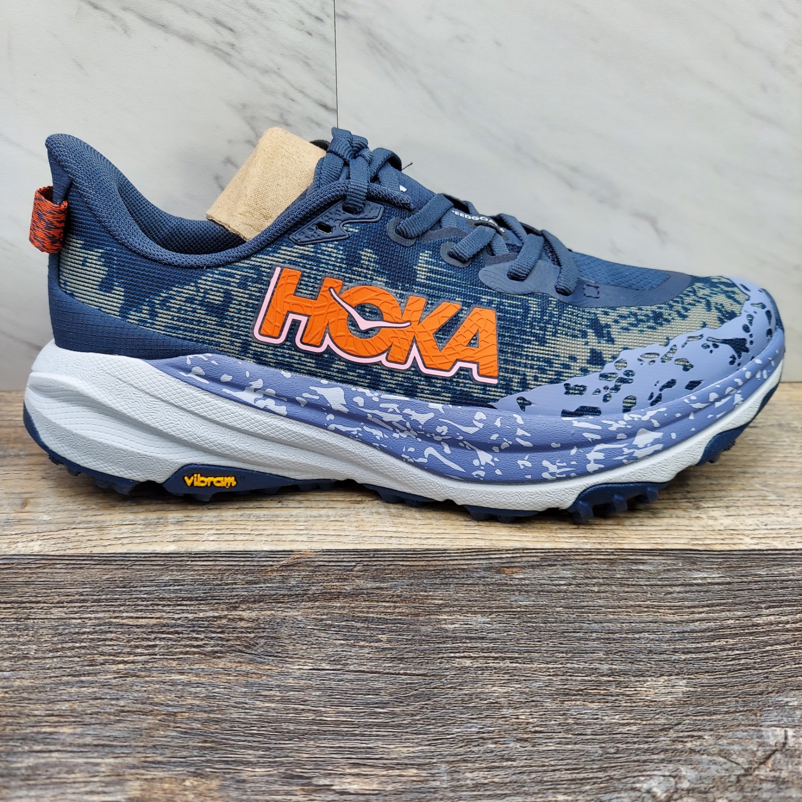 Hoka One One Speedgoat 6 Trail Running Shoes Womens Size 7.5 Purple Blue 1147811 thumbnail 8