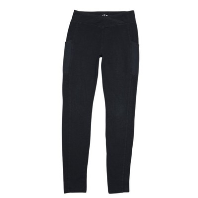 Art Class Leggings Girls XL 14-16 Black Crossover Waist Media Pockets Athleisure