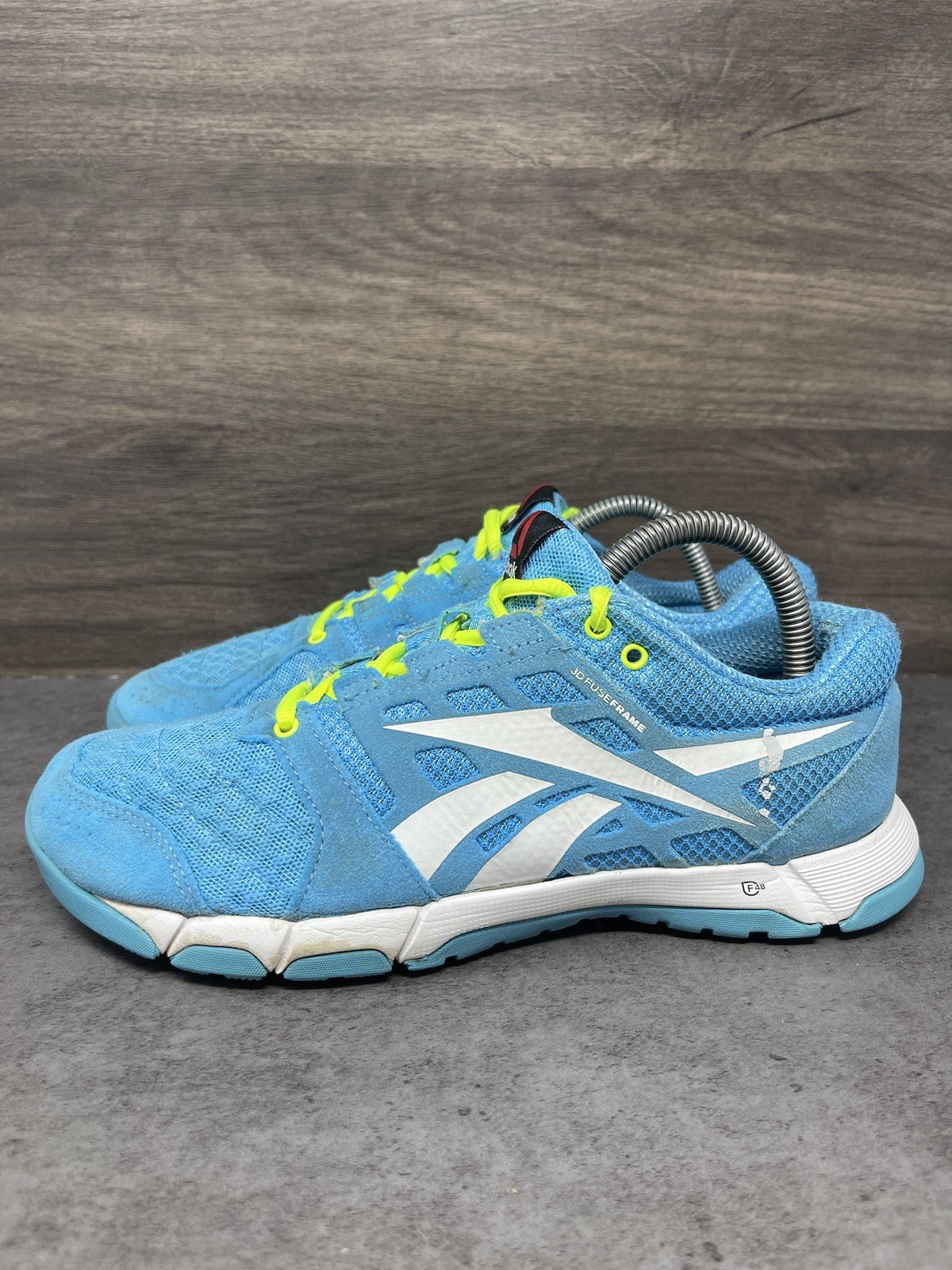 Reebok One Trainer 1.0 Sneakers Womens Size 6.5 Blue Crossfit Shoes 195407-01