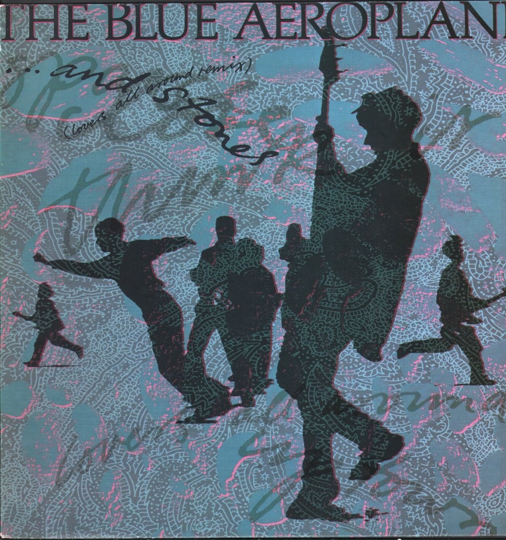 Blue Aeroplanes And Stones 12"" vinyl UK Ensign 1990 - pic sleeve has small