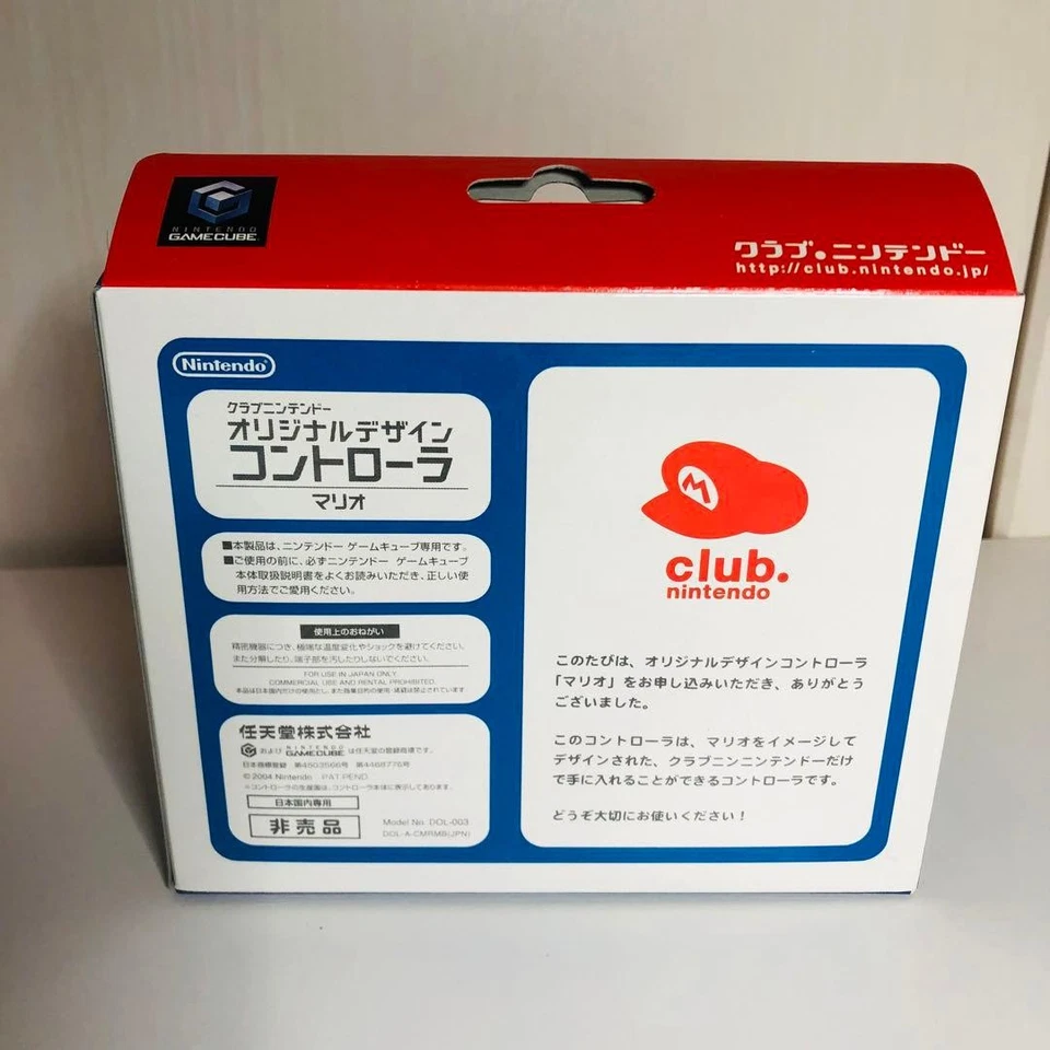 New Nintendo GameCube Controller Club Nintendo Limited Mario Luigi 2SET Japan - Image 3 of 4