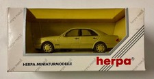 HERPA 1/43 METAL MODEL 070348 MERCEDES BENZ E 280 "ELEGANCE" SILVER METALLIC