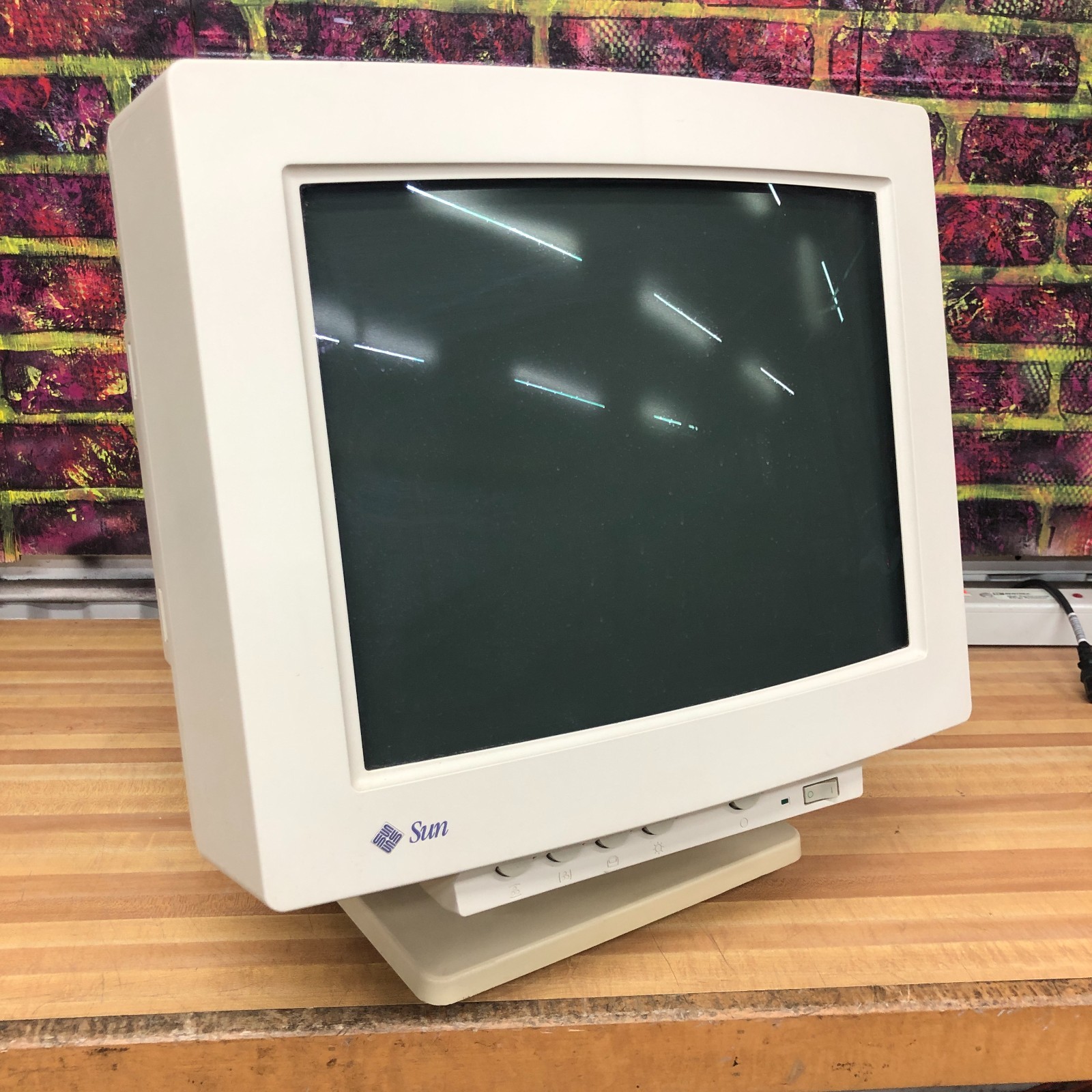 Sun Microsystems GDM-1962B Sony Trinitron 19" CRT Monitor - Works