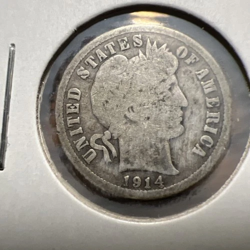 1914 Barber Dime   90% Silver   (NR)