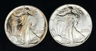 Lot Of 2 1987 American Silver Eagles .999 Fine Coins 2 Oz Total, No Reserve #12