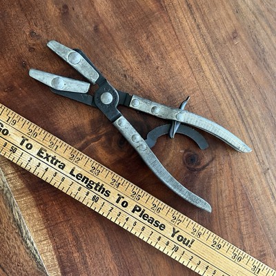 K-D Tools USA No 145 Automotive Ratcheting Locking Hose Pinch Clamp Pliers 