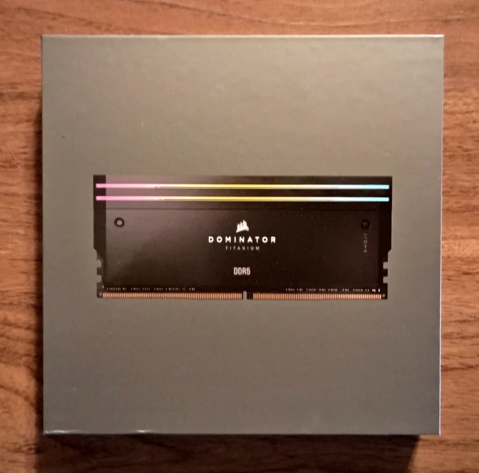 Corsair Dominator Titanium RGB 48GB (24GBx2) DDR5 6400 CL36 RAM PC Memory ⚡ New - Image 2 of 3