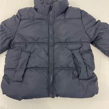 H M Kids Dark Gray Puffer Jacket Size 10