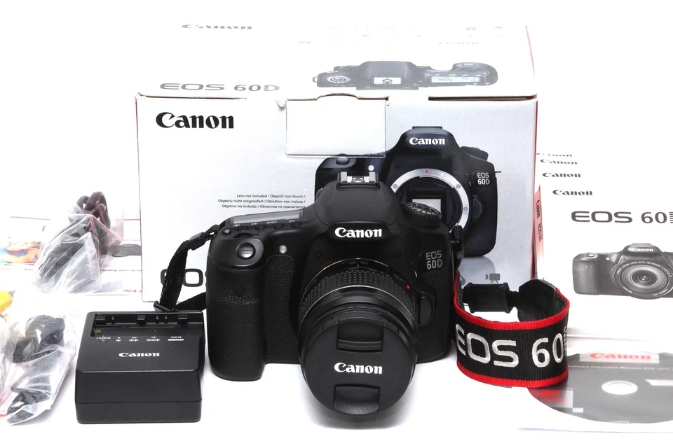 Canon EOS 60D 18 MP FULL HD DSLR mit Canon EF 28-80mm II Objektiv + OVP - Bild 4 von 4