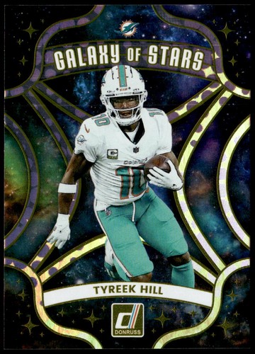 Tyreek Hill #12 2025 Panini Donruss Galaxy of Stars card