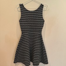 Women’s Summer Dress Pull&Bear Size S Perfect Condition Black And White 