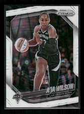 A'Ja Wilson - 2025 Prizm WNBA - White Seismic