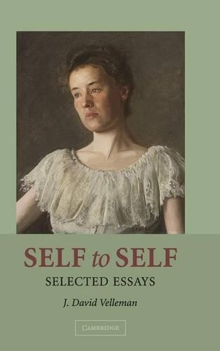Self to Self by J. David Velleman - 9780521854290