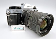 Canon AE-1 Program 35mm SLR Film Camera w/FD 35-70mm f/4.0 Zoom Lens - Excellent