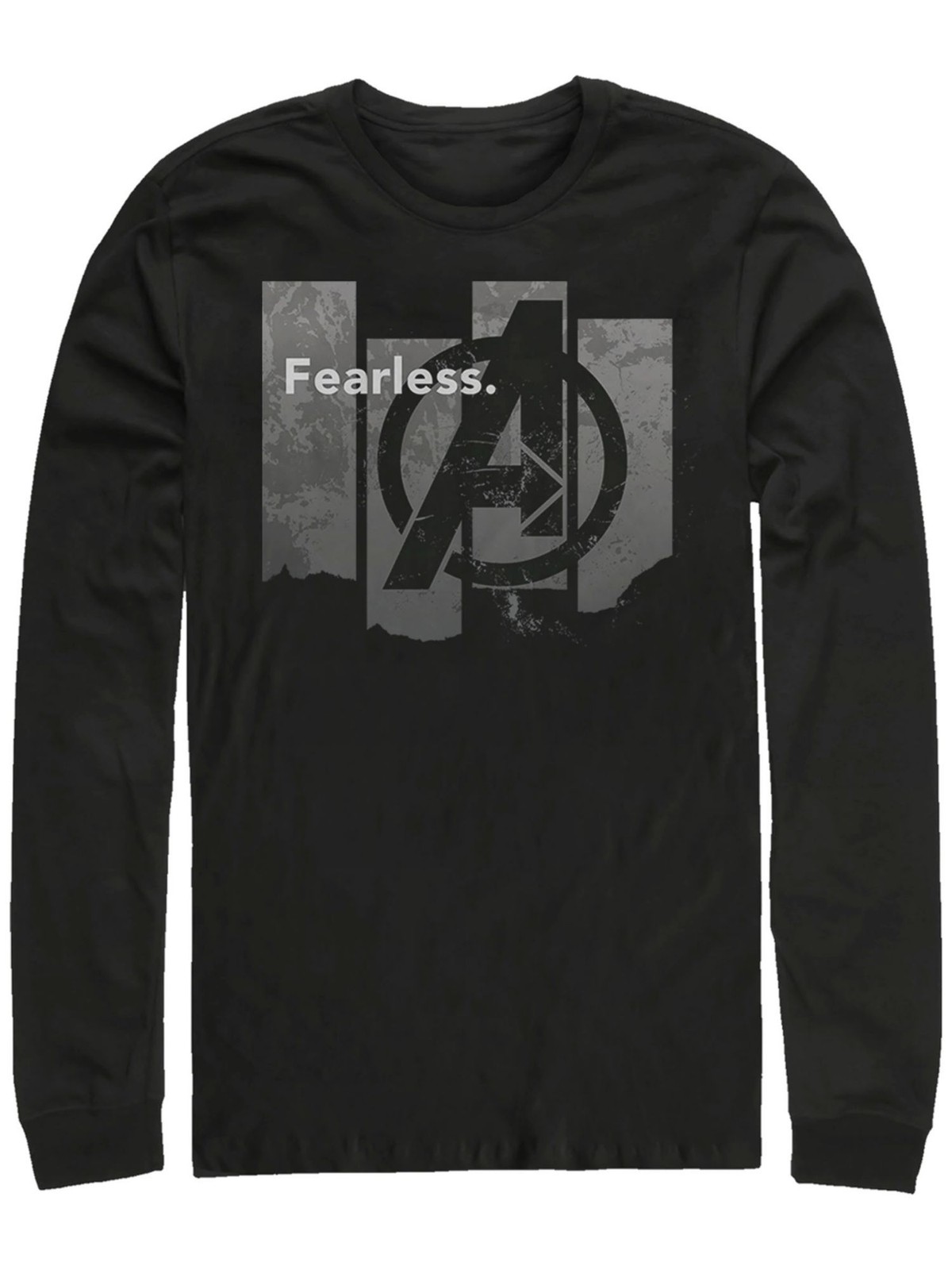 FRUIT OF THE LOOM Мужская черная футболка M