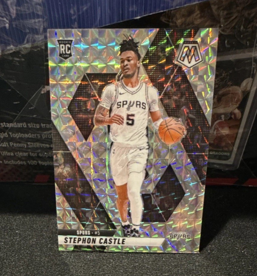 2024-25 Panini Mosaic - Rookies Stephon Castle #236 Mosaic Prizm (RC)