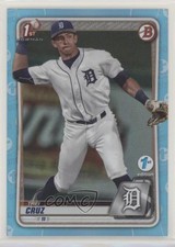 2020 Bowman Draft 1st Edition Sky Blue Foil Trei Cruz #BD-11 5i1