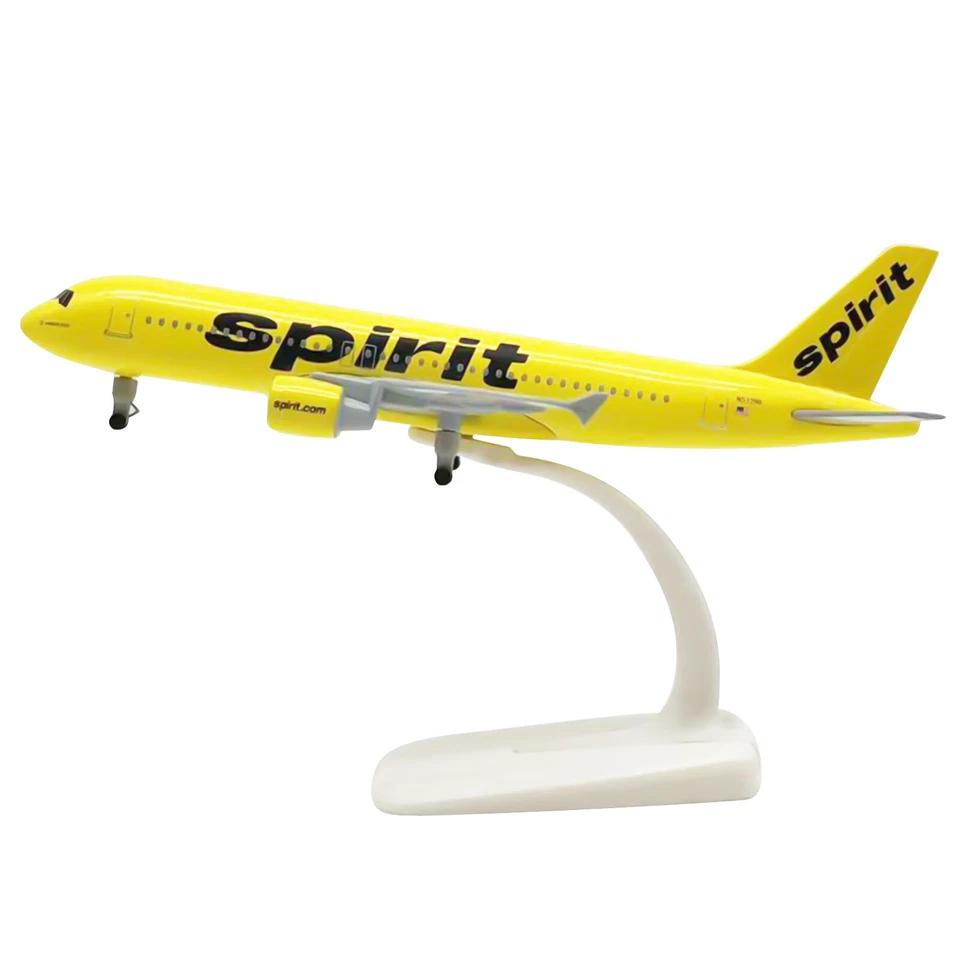 1/200 US Spirit A320 Model Plane Alloy Diecast Airplane Aircraft for Collection - Image 3 of 4